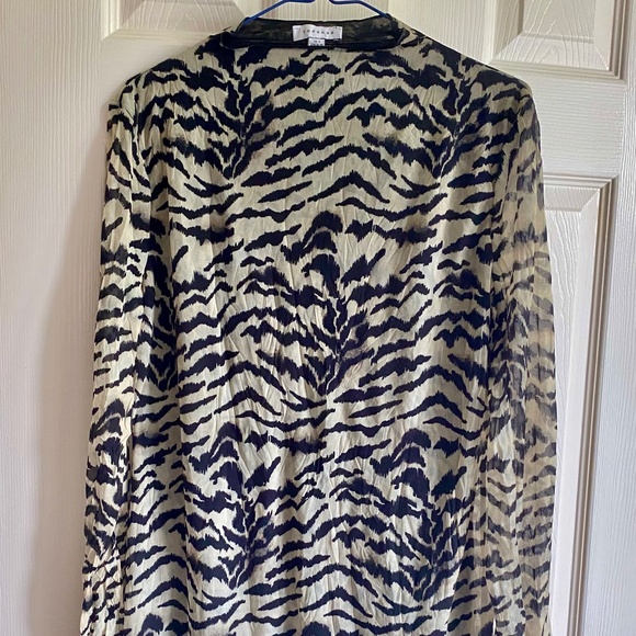 Topshop lined slash neck mini dress size S - Picture 1 of 3